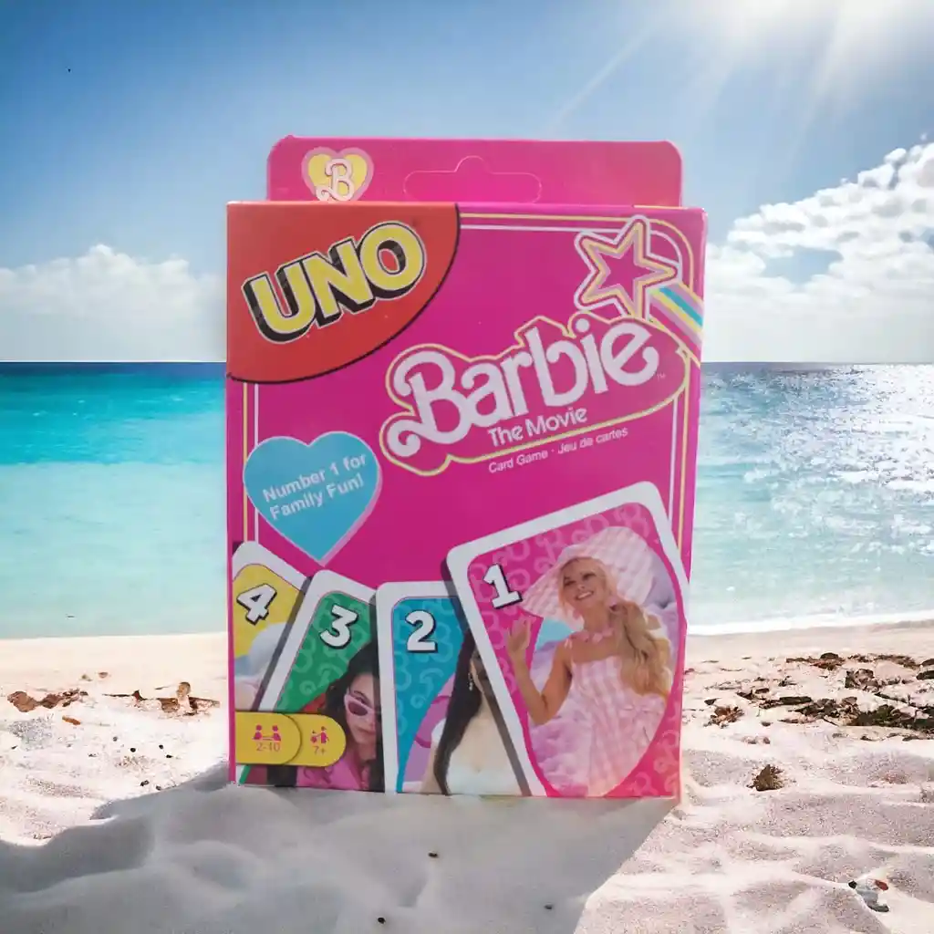 Juego De Cartas Uno Temática Barbie Juego De Mesa