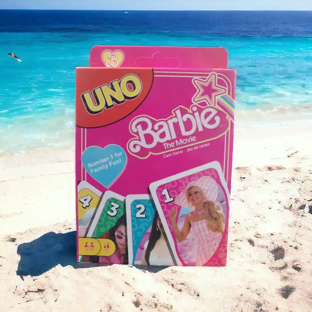 Juego De Cartas Uno Temática Barbie Juego De Mesa