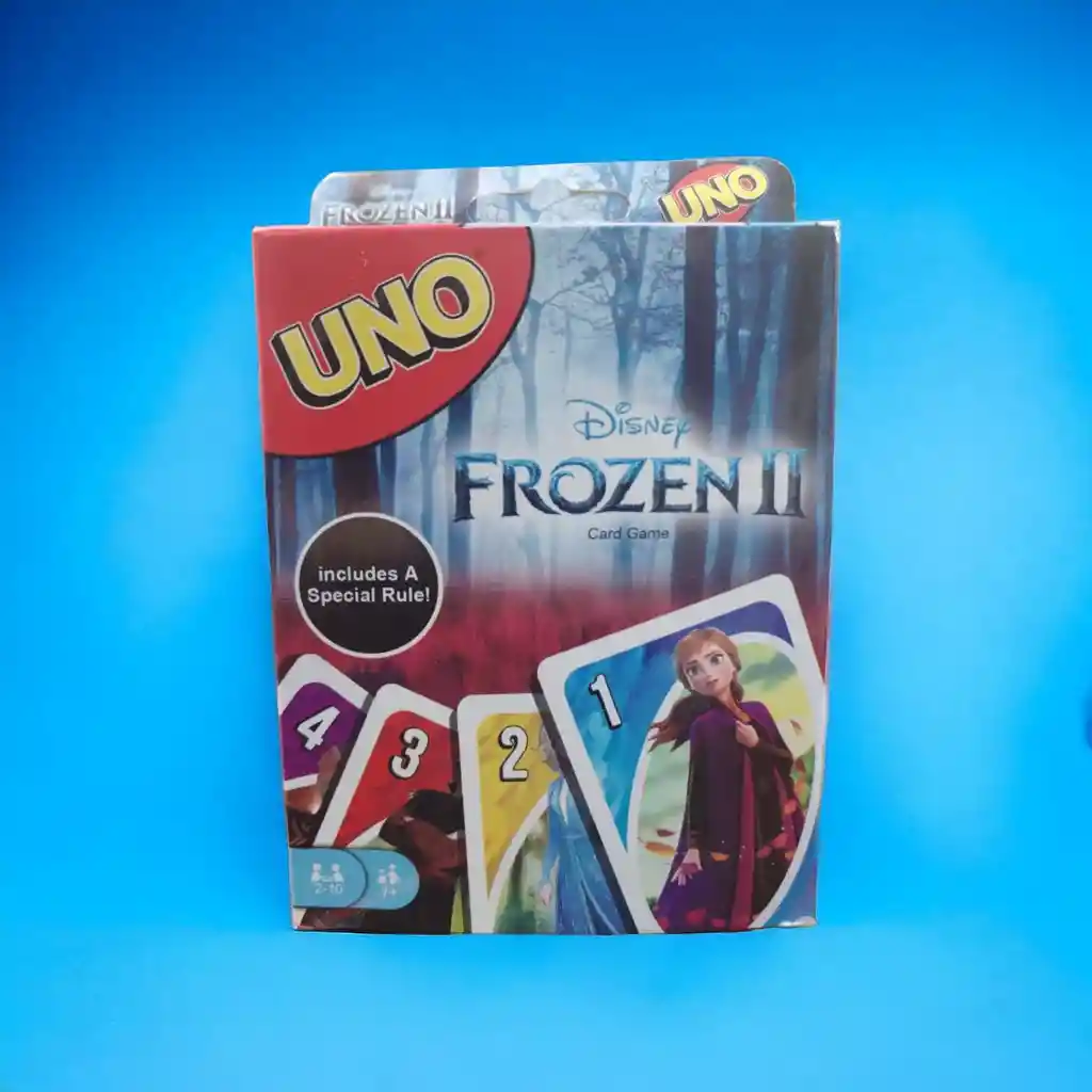 Juego De Cartas Uno Temática Frozen Ii Juego De Mesa