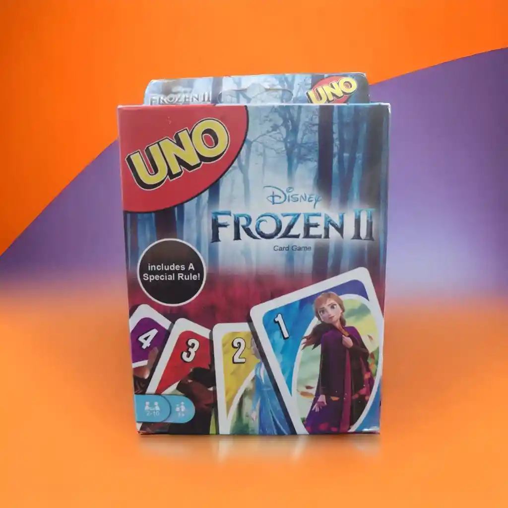 Juego De Cartas Uno Temática Frozen Ii Juego De Mesa