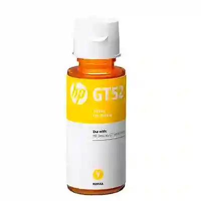 Botella De Tinta Gt52 Amarilla Hp Original