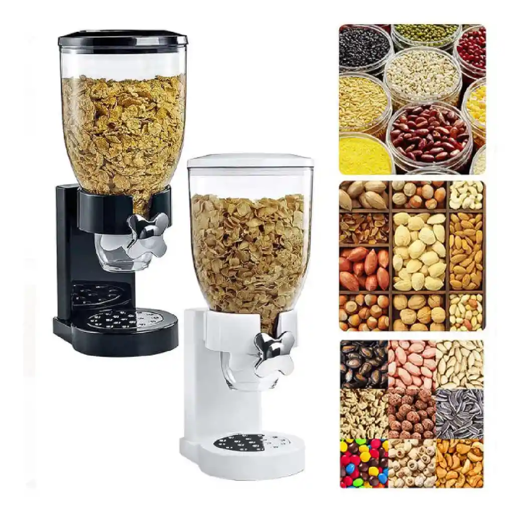 Dispensador De Cereal Recipiente De Cocina 1 Puesto