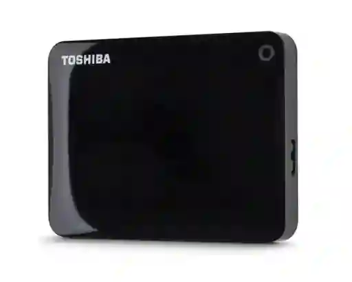 Disco Duro Externo 2tb Toshiba Canvio Connect Ii 2.5/usb 3.0 Color Negro