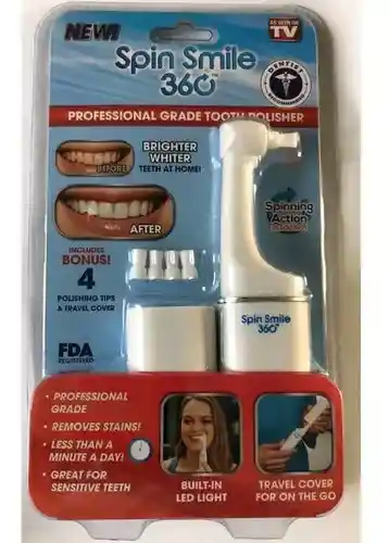 Pulidor Limpiador Blanqueador Dental Electronico