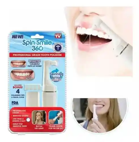 Pulidor Limpiador Blanqueador Dental Electronico