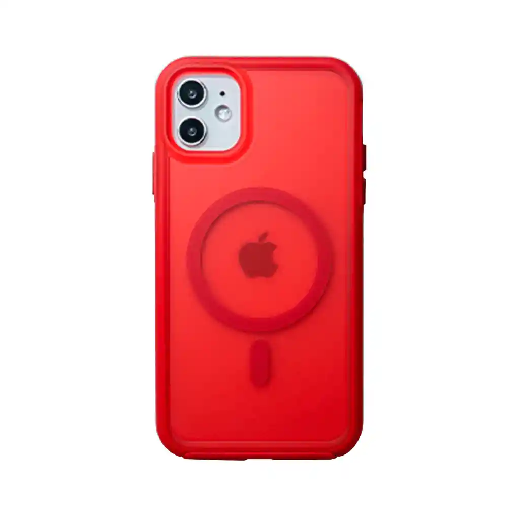 Estuche Iphone 12 Magsafe Mate (rojo)
