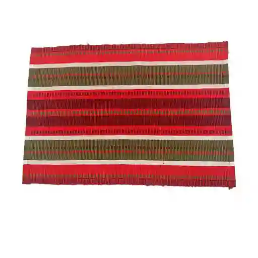 Individual Navidad 33x48cm Rayas