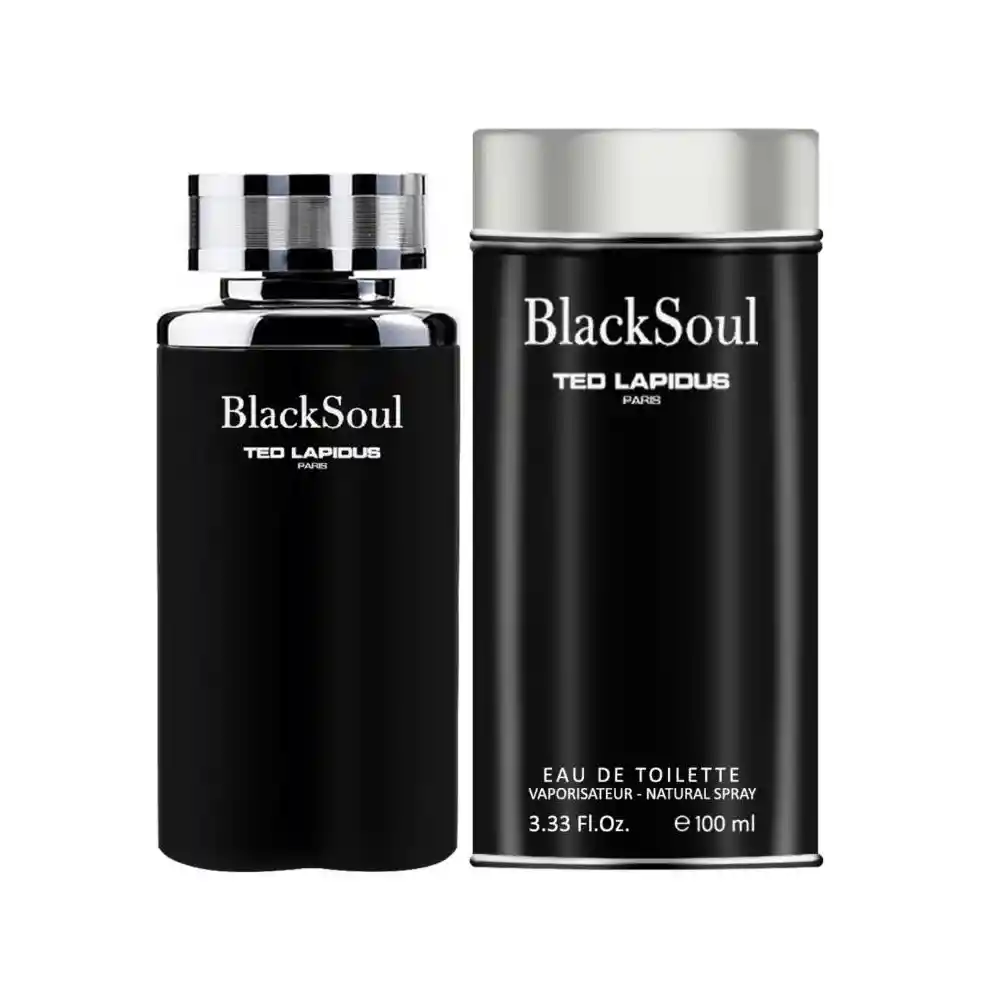 Perfume Hombre Ted Lapidus Black Soul Edt 100 Ml