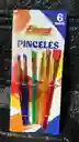 Pinceles Eterna Neon X6 Unidades