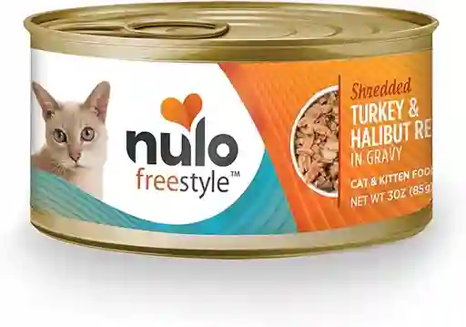 Nulo Para Gatos Lata 85g Nulo Pavo Y Halibut Alimento Humedo Snack Para Gato Nulo