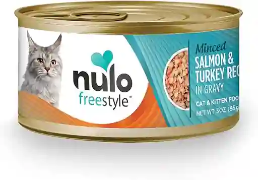 Nulo Para Gatos Lata 85g Nulo Salmon Y Pavo Alimento Humedo Snack Para Gato Nulo