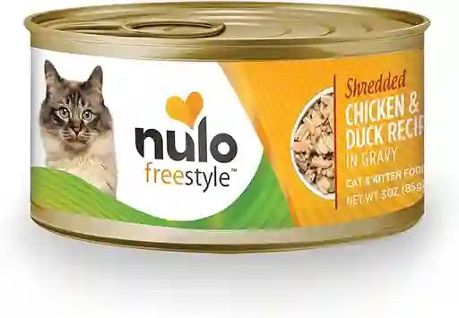 Nulo Para Gatos Lata 85g Nulo Pollo Y Pato Alimento Humedo Snack Para Gato Nulo