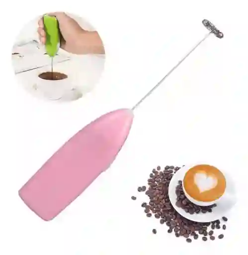 Batidor Eléctrico Manual Personal Potente Mezclador Cafe