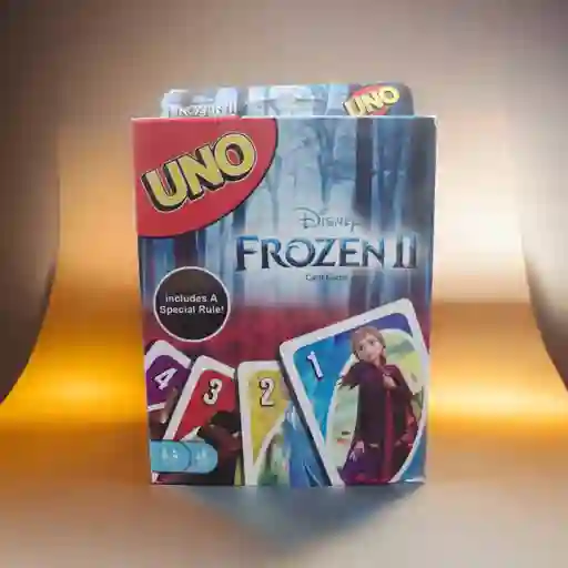 Juego De Cartas Uno Temática Frozen Ii Juego De Mesa