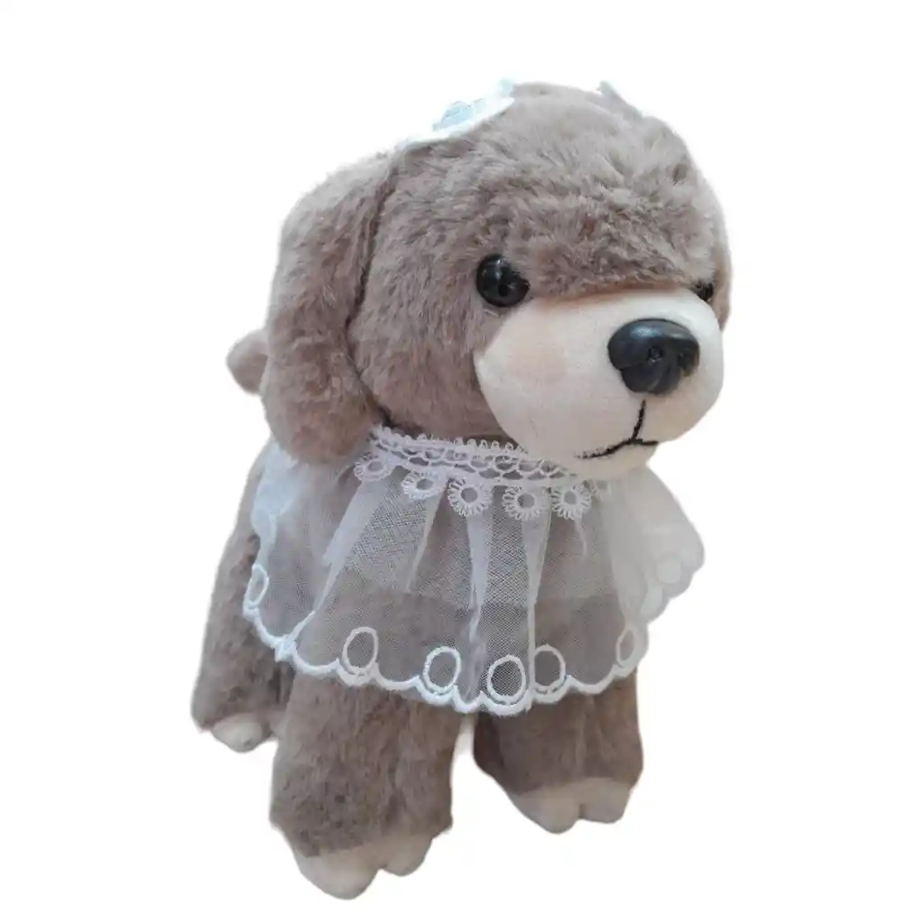 Peluche Diseño Perrita Coquette