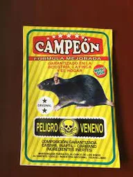 Campeon Veneno Granulado Para Ratas, Ratones Y Roedores