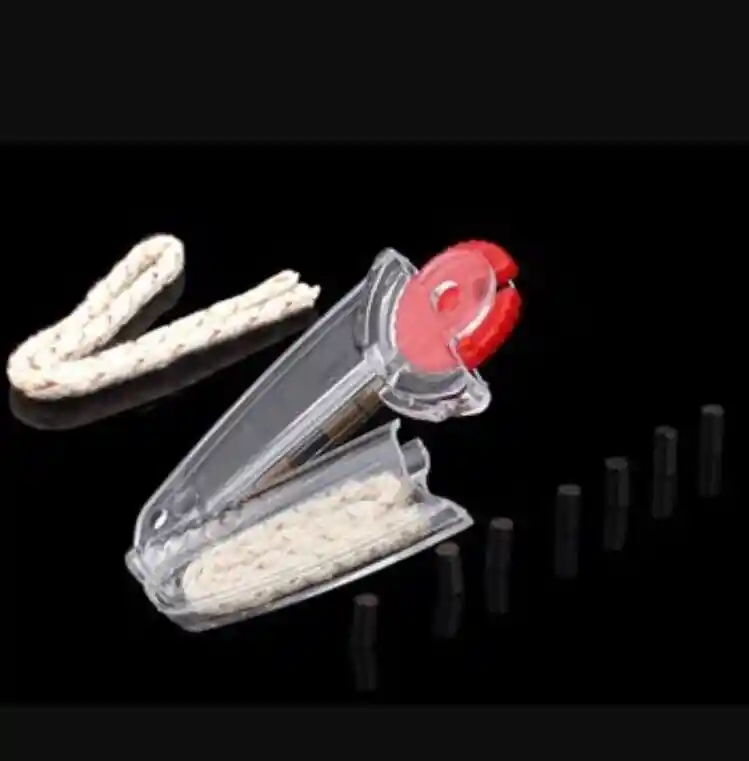 Recargas De Piedras De Pedernal Star 7 X Flint For Clipper And 1 Wick.