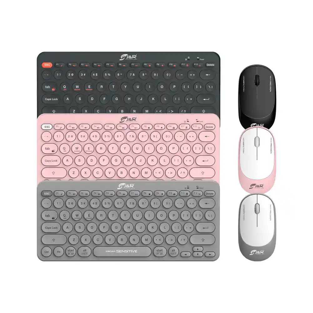 Combo Teclado + Mouse Inalámbrico Jr Original Ctmijr-011