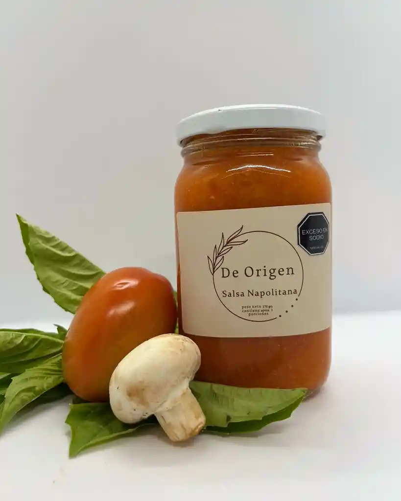 Salsa Napolitana 370g De Origen