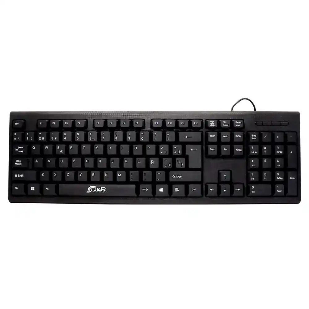 Teclado Multimedia Jr Original Sencillo Tmjr-020