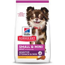 Hills Canine Adulto Mini Sensitive Stomach Y Skin Mini X 4 Lb