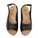 Calzado Zapato Mujer Casual Sandalia Dama Karla Chacon Eliana Negro40