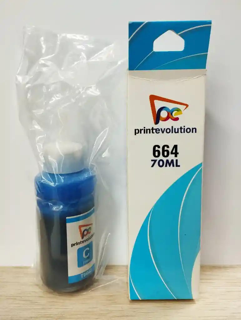 Tinta Generica Azul 70 Ml, Para Impresora