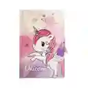 Agenda Libreta Diario Unicornio Pony Niñas + Candado Llaves