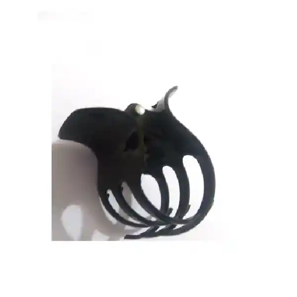 Gancho Caimán Pinza De Cabello En Color Negro