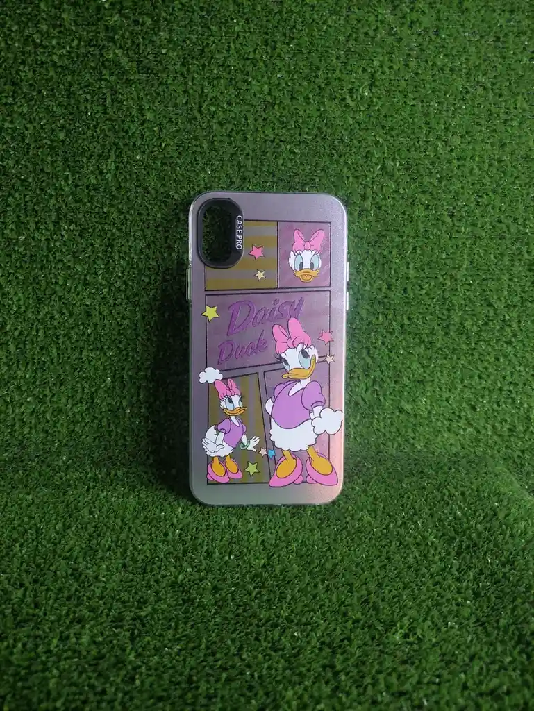 Iphone Xs | Case Rigido | Case Pro | Carcasa Protectora | Full Proteccion | Daisy Duck