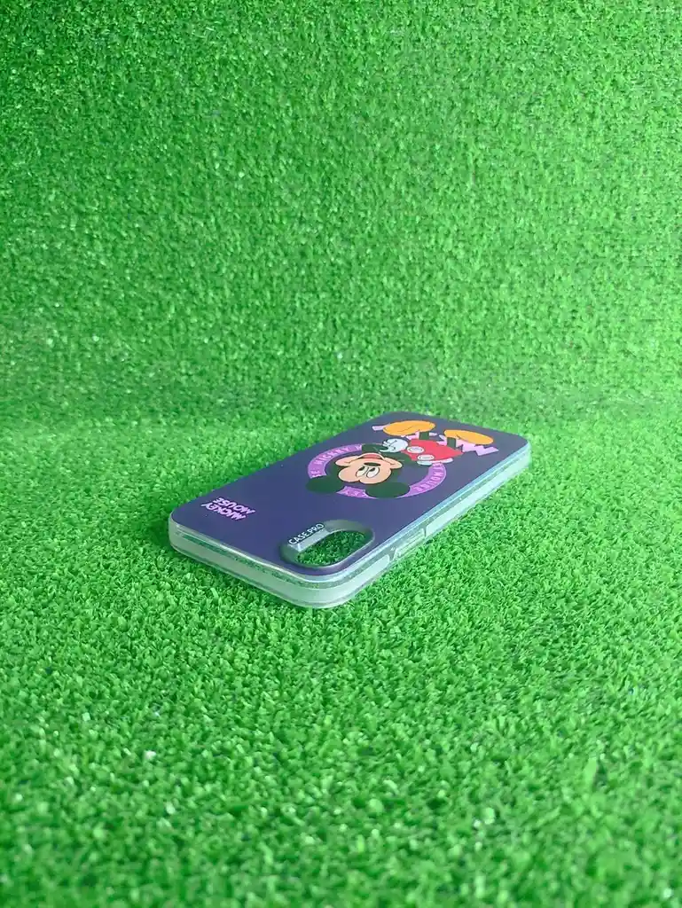 Iphone X | Case Rigido | Case Pro | Carcasa Protectora | Full Proteccion | Mickey Mouse Morado