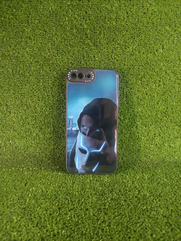 Iphone 8 Plus | Case Rigido | Casetify | Carcasa Protectora | Full Proteccion | Mascara Azul