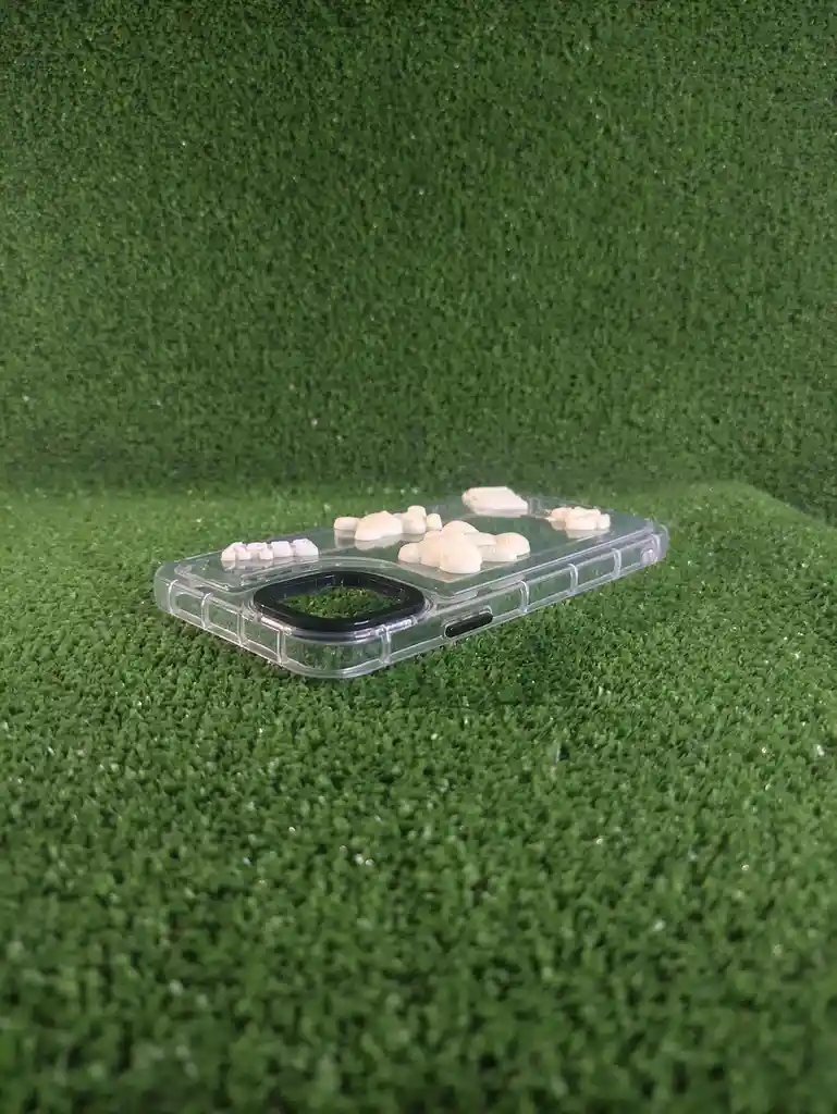 Iphone 11 Pro Max | Case Rigido | Forro Fashion |carcasa Protectora | Full Proteccion | Osito 3d