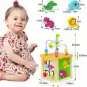 Cubo Para Bebes Madera Didactico Multifuncional Montessori