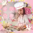 Set De Cocina Para Niños Delantal Gorro