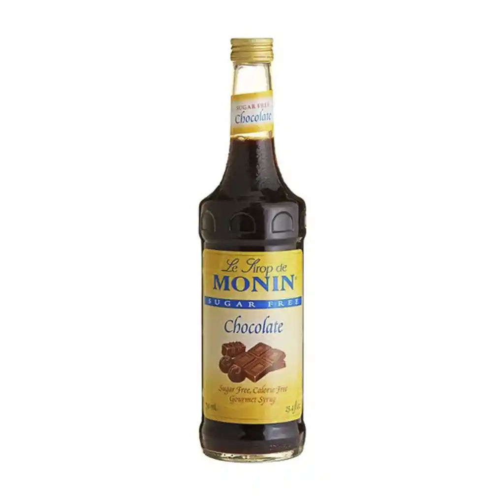 Monin Sirope De Chocolate Sugar Free 750 Ml (25.4 Fl Oz)