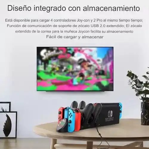 Base De Carga Ipega Pg-9187 Para Controles De Nintendo Swich