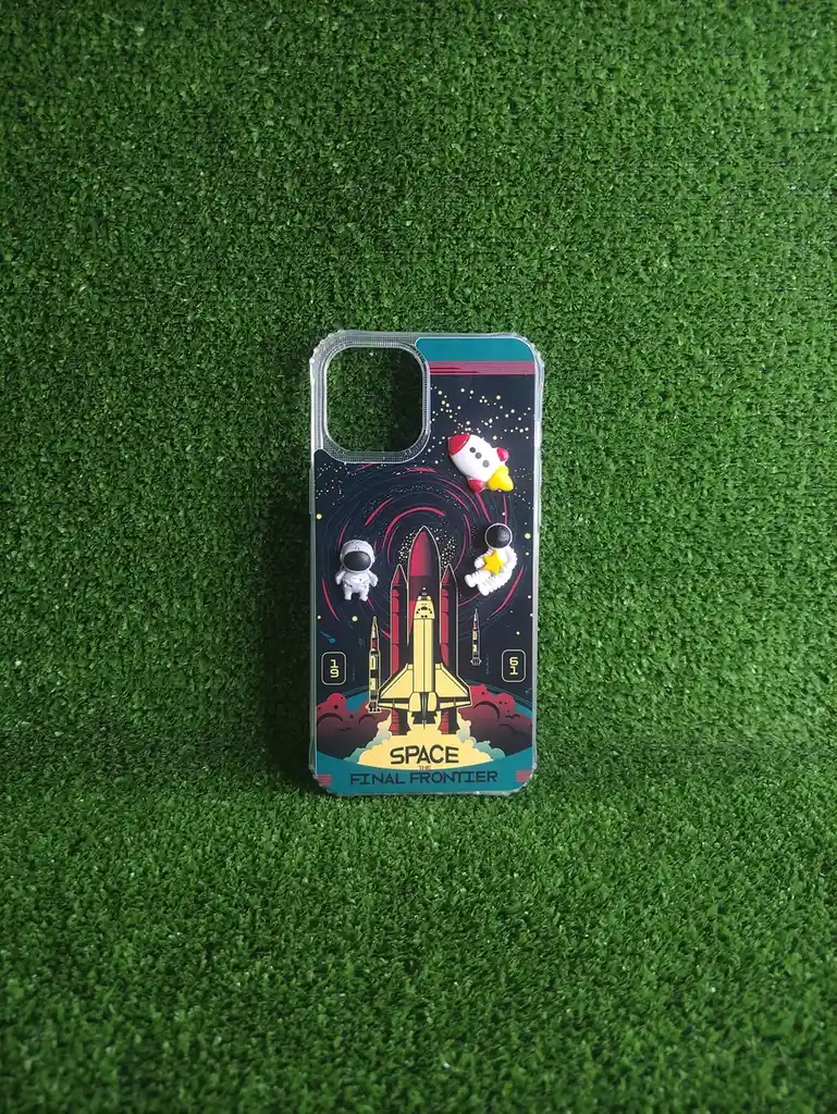 Iphone 14 Pro Max | Case Rigido | Forro Fashion |carcasa Protectora | Full Proteccion | Astronauta 3d