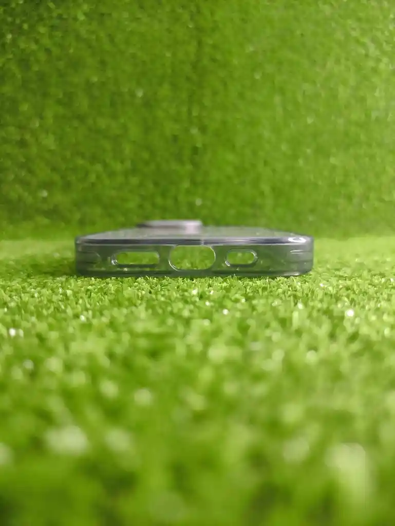 Iphone 15 | Case Rigido | Forro Fashion |carcasa Protectora | Full Proteccion | Space Borde Gris