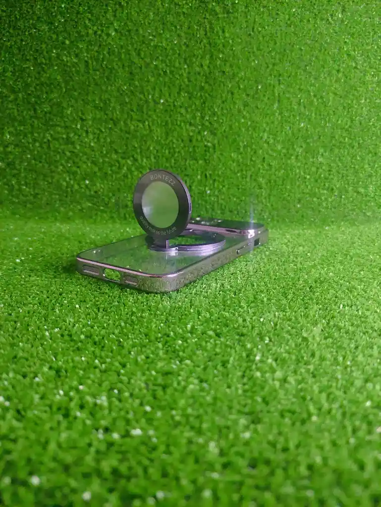 Iphone 15 | Case Rigido | Forro Lens |carcasa Protectora | Full Proteccion | Morado Pop Sockets