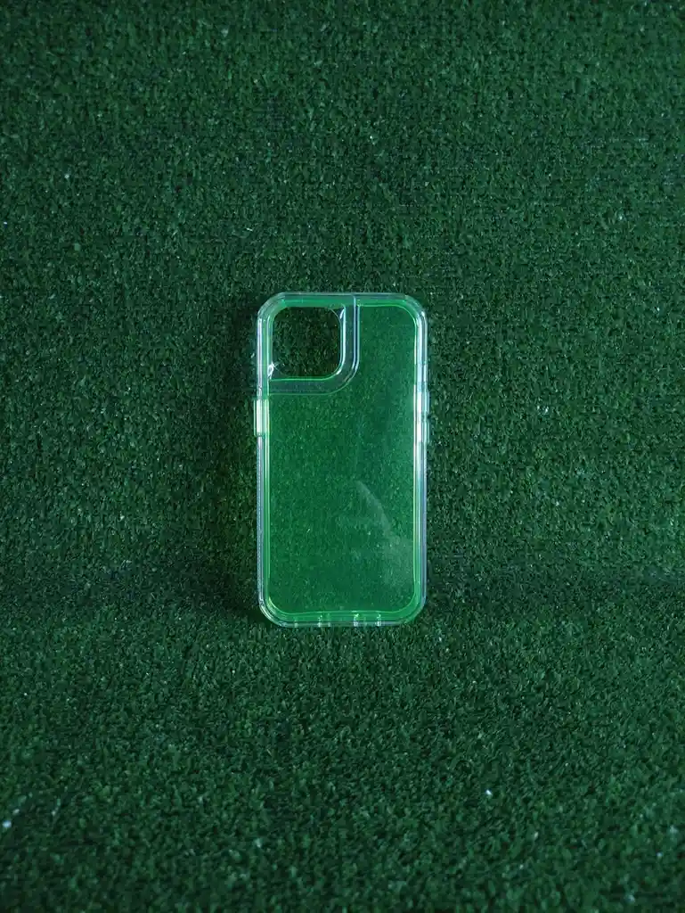 Iphone 15 | Case Rigido | Forro Fashion |carcasa Protectora | Full Proteccion | Space Verde Neon