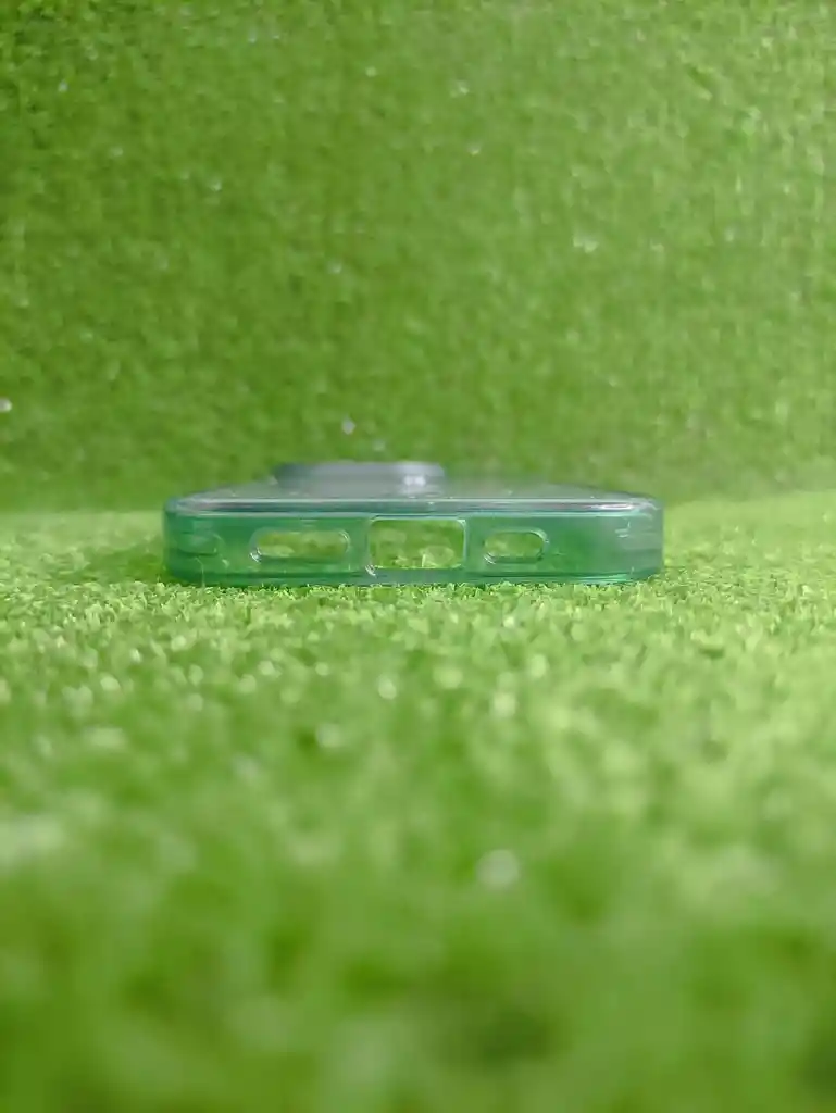 Iphone 15 Pro | Case Rigido | Forro Magsafe |carcasa Protectora | Full Proteccion | Space Borde Verde