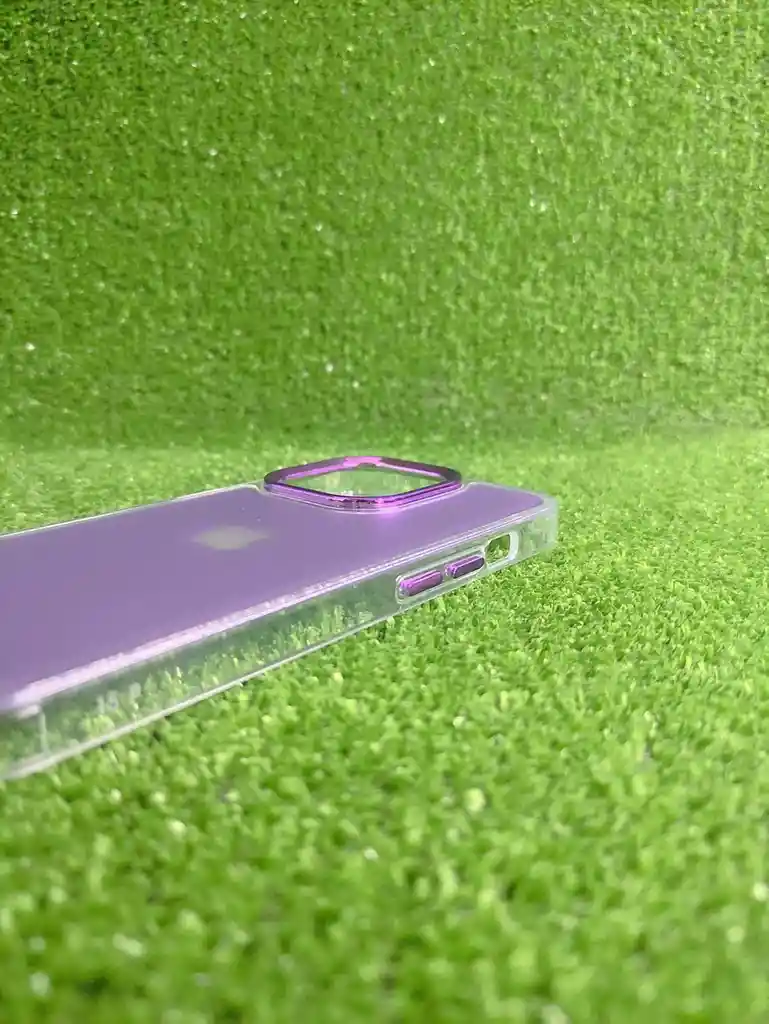 Iphone 15 Pro | Case Rigido | Forro Fashion |carcasa Protectora | Full Proteccion | Space Morado