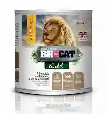 Alimento Humedo Para Gato Lata Br For Cat Wild Trout (trucha) X 400 G