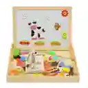 Rompecabezas Puzzle Figuras Animales Granja Juego Didactico