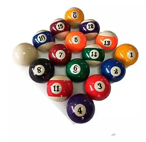 Set Juego Bolas De Billar Pool X16 Standard Carambola