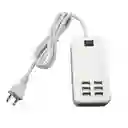 Estacion De Carga Puerto Usb 6 En 1 Multipuertos De 20w 3a