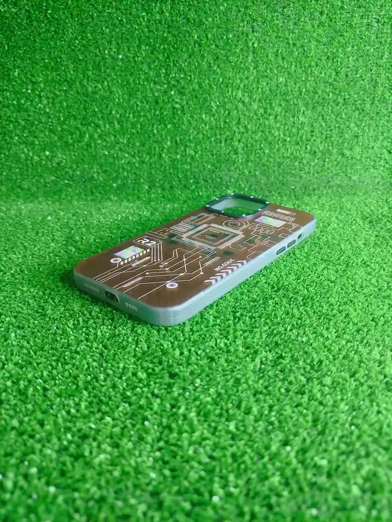 Iphone 13 Pro Max | Case Rigido | Good Luck Magsafe | Carcasa Protectora | Full Proteccion | Circuito Vinotinto