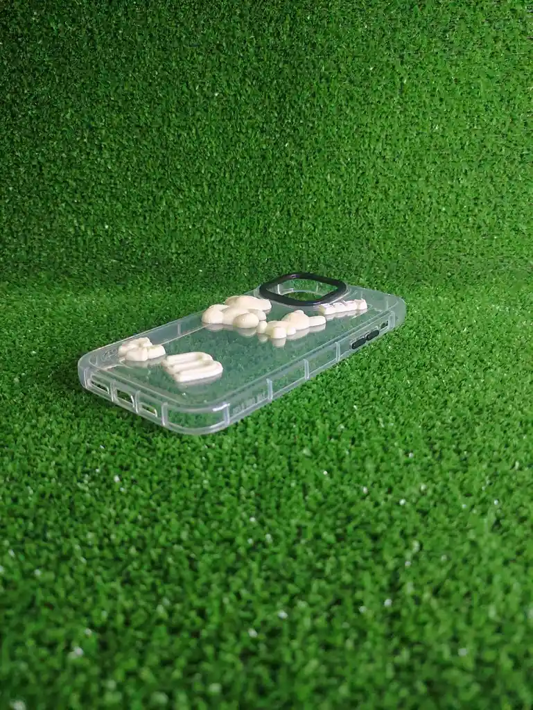 Iphone 13 Pro Max | Case Rigido | Forro Fashion | Carcasa Protectora | Full Proteccion | Osito Amarillo 3d