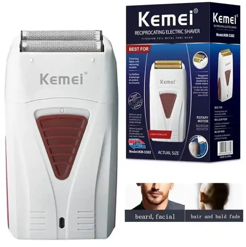 Afeitadora Shaver Kemei 3382